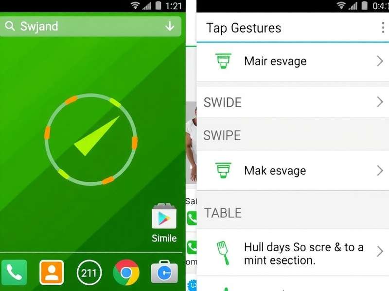 Indian Hoopsters control guide showing simple swipe and tap gestures